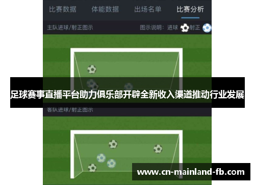 足球赛事直播平台助力俱乐部开辟全新收入渠道推动行业发展